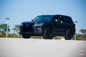 Lexus LX570 by JM Lexus & JM Custom Creations on Vossen Wheels (VPS-302) 2016 года